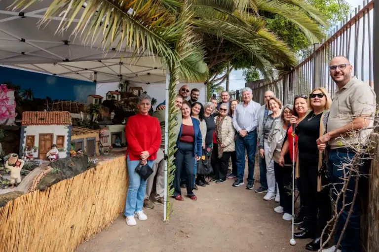 El Mercado Agrícola de San Lorenzo abre al público un Belén Canario que rinde homenaje a la tradición y el paisaje de las islas