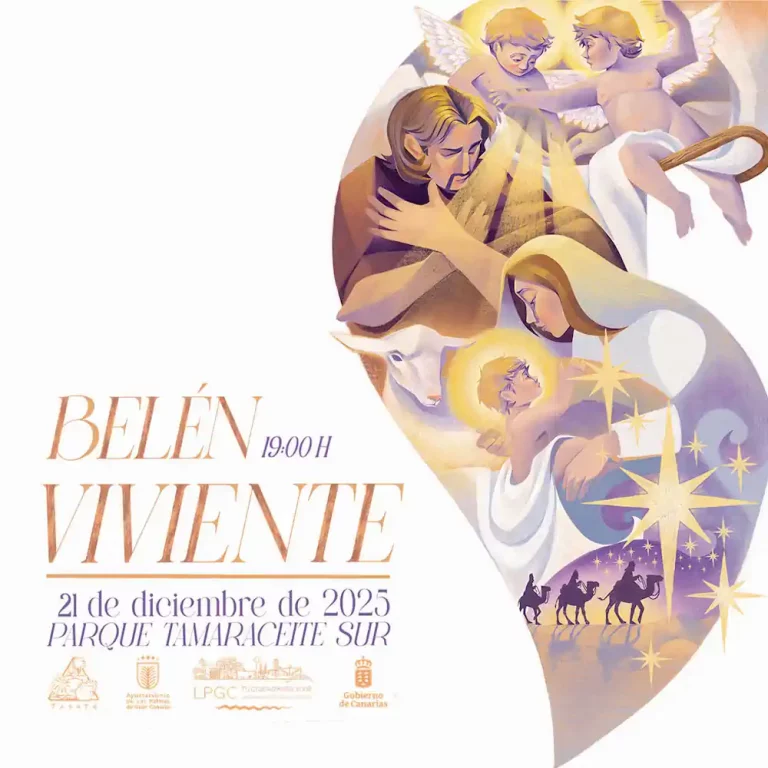 El Distrito Tamaraceite, San Lorenzo y Tenoya acoge este domingo su Belén Viviente con la participación de unos setenta vecinos.